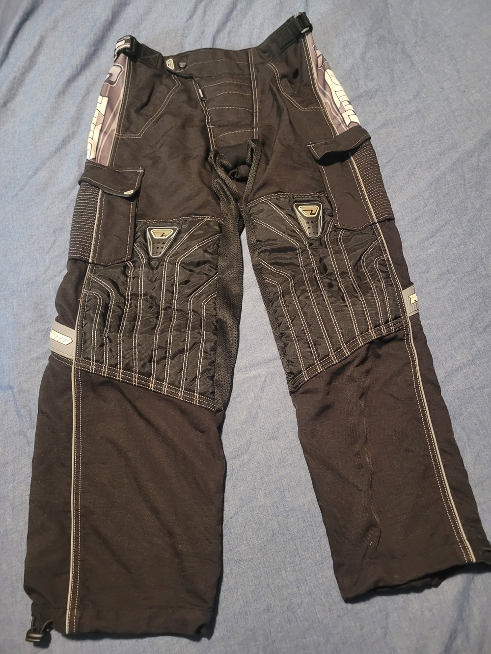 Proto Paintball Pants Mens S SmallBlack Padded Tactical Combat Adjustable (R)